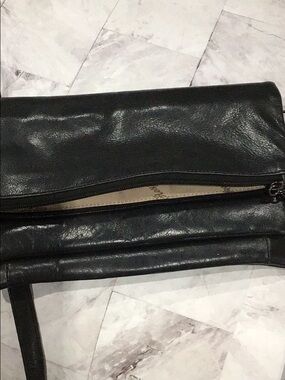 rosy rose fold over clutch